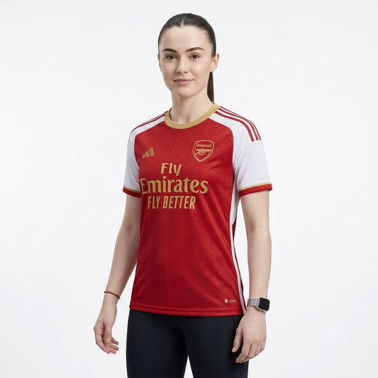 Arsenal FC Home Jersey 2023/24 - Premium Red & Gold Edition