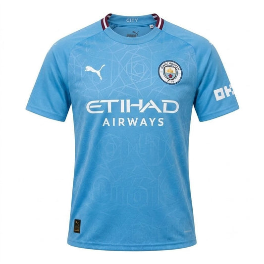 Manchester City 24/25 Home Jersey - Sky Blue Football T-Shirt (Premium Edition)