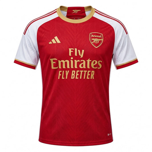 Arsenal FC Home Jersey 2023/24 - Premium Red & Gold Edition